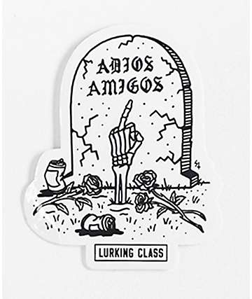 Adios Amigos Sticker