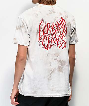 Lurking Class by Sketchy Tank Branch Logo White Washed Pocket T-Shirt