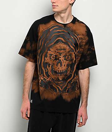 Lurking Class by Sketchy Tank Fire Black & Yellow Hoodie at