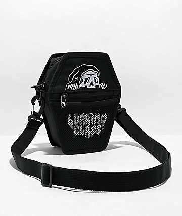 Lurking Class by Sketchy Tank Coffin Black Crossbody Bag - 
