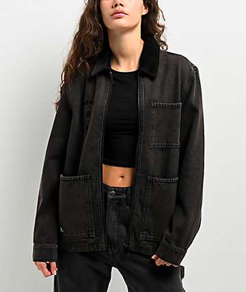 Lurking Class by Sketchy Tank Hesh Black Crop Zip Hoodie