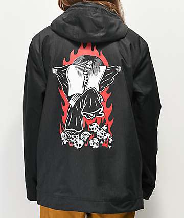 Lurking Class by Sketchy Tank Dance Black Tech Fleece Jacket
