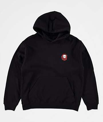 Lurking Class by Sketchy Tank Rose sudadera con capucha negra