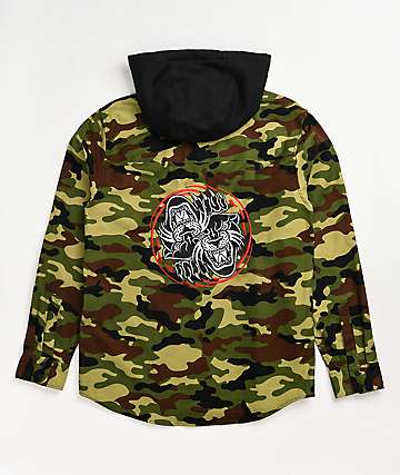 hooded tactical shirt