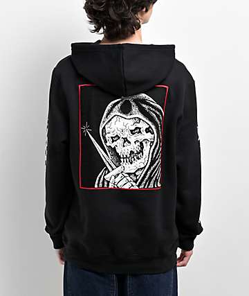 新品未使用　24-25 LURKING CLASS FIRE SKULL 153 5409BK_DUMPSTER_FIRE_ZIP_UP_HO