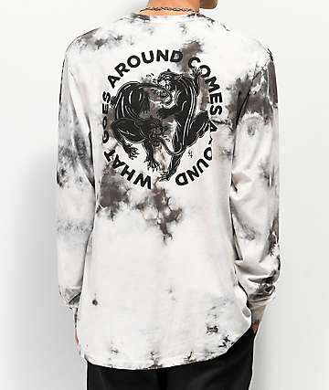 Lurking Class by Sketchy Tank What Goes Around Tie Dye Long Sleeve T-Shirt