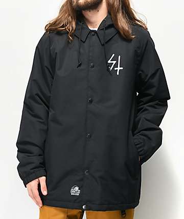Lurking Class by Sketchy Tank chaqueta negra de polar técnico