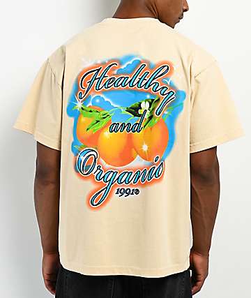 Midnight Organic Healthy Airbrush Cream T-Shirt - 