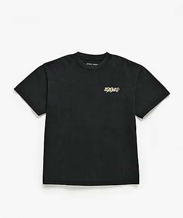 Midnight Organic Market Black Wash T-Shirt - 