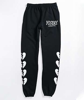 broken heart sweatpants