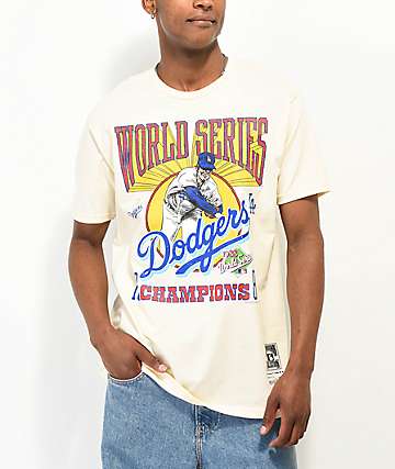 Mitchell & Ness MLB Los Angeles Dodgers Crew Neck Sweatshirt