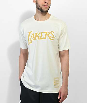 Mitchell & Ness x NBA Asian Heritage Los Angleles Lakers Purple T-Shirt