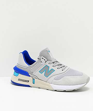New Balance Lifestyle 997 Sport Light Aluminum & Bayside Shoes