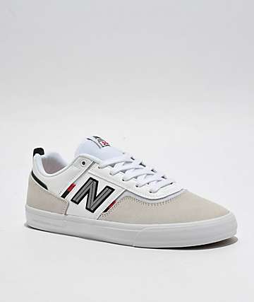 New Balance Numeric 306 Jamie Foy White Red Blue Skate Shoes Zumiez