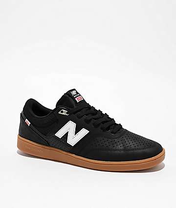 New Balance Numeric 440 Black White High Top Skate Shoes Zumiez