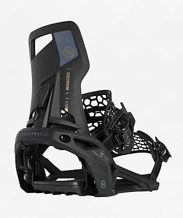 Nidecker Supermatic® White Snowboard Bindings 2025