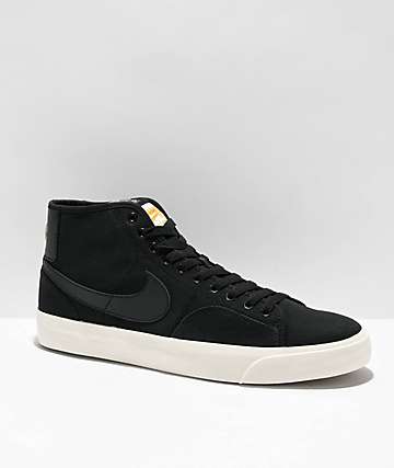 nike blazer all black