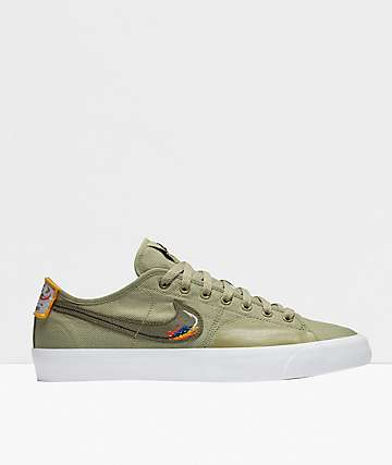 nike sb zoom hombre olive