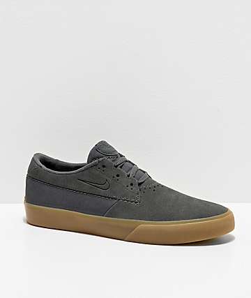 nike grey sb shoes