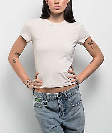 Nike SB Thumbprint Cream Sail T-Shirt | Zumiez