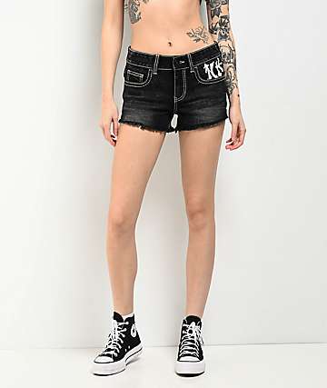 Ninth Hall Idle Blue Wash Straight Leg Jeans