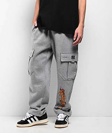 Ninth Hall Jenna Black Wide Leg Sweatpants