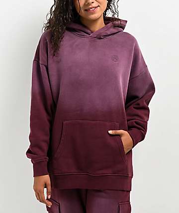 Ninth Hall Fundamentals Black Wash Boxy Zip Hoodie | Zumiez