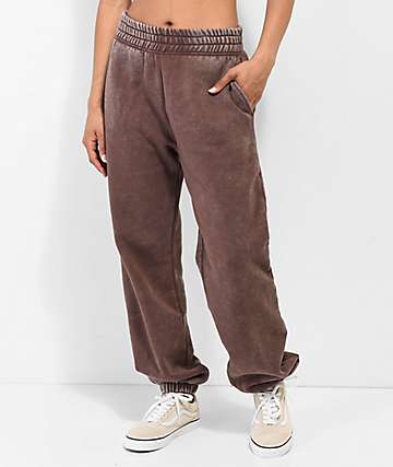 Ninth Hall Scribbles Red & Black Tie Dye Jogger Sweatpants