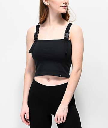 Ninth Hall Lyleson camiseta utilitaria sin mangas en negro