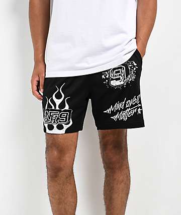 Ninth Hall Crazy Town Black T-Shirt
