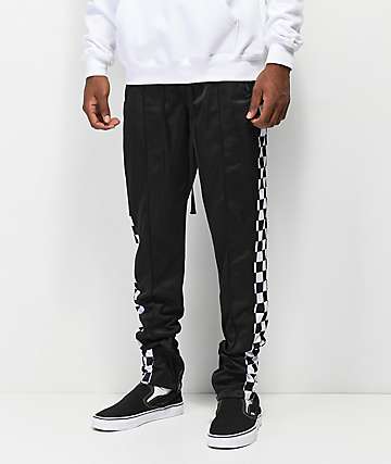 Ninth Hall Nordberg pantalones de chándal negros a cuadros