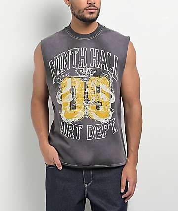 Ninth Hall Idle Blue Wash Straight Leg Jeans