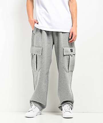 Ninth Hall Stash Black Cargo Sweatpants