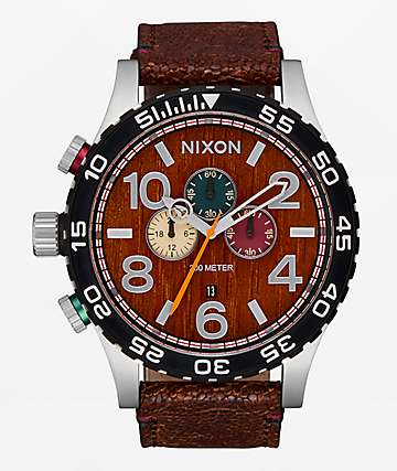 nixon gold watch mens zumiez