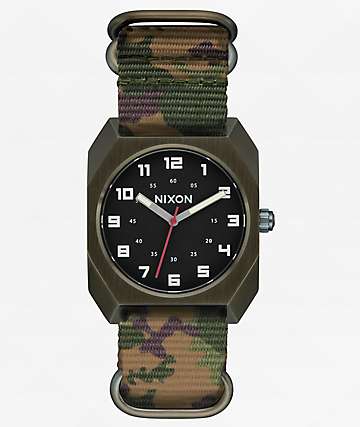 nixon gold watch mens zumiez