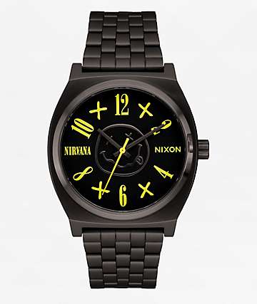 Nixon x Independent Time Teller Black Analog Watch | Zumiez
