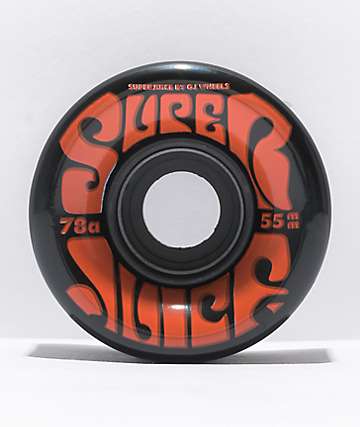 OJ WHEELS HOT JUICE 60mm 78A レア 60mm Hot Juice Black 78a | OJ Skateboard Wheels