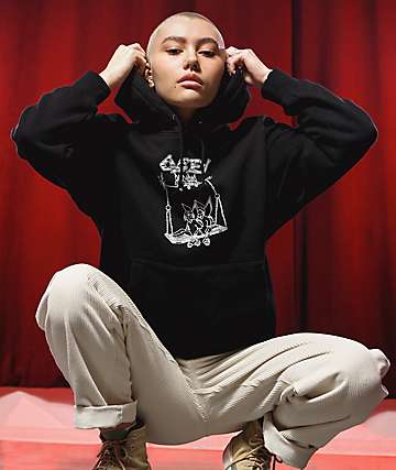 トップス LOTTIES SKATESHOP - DEVIL SWEATSHIRT Kapital SWT Knit DEVIL Hoodie (Kapital Embroidery) (Navy