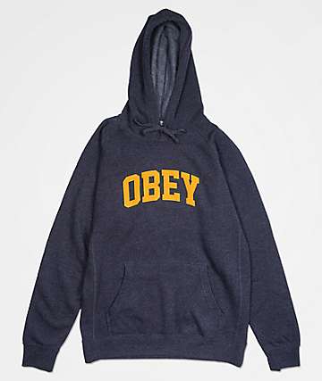 obey afton burgundy hoodie