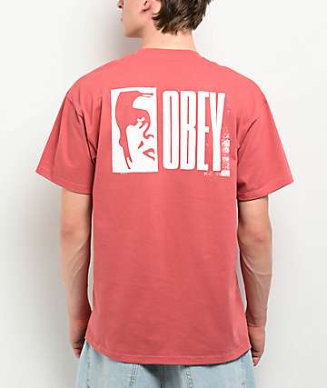 Obey Icon Bar Navy Blue T-Shirt