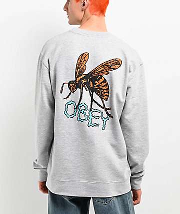 Obey on sale sweatshirt zumiez