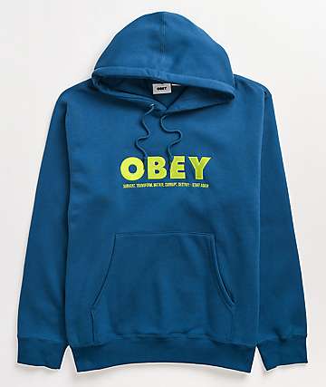 obey pullover hoodie