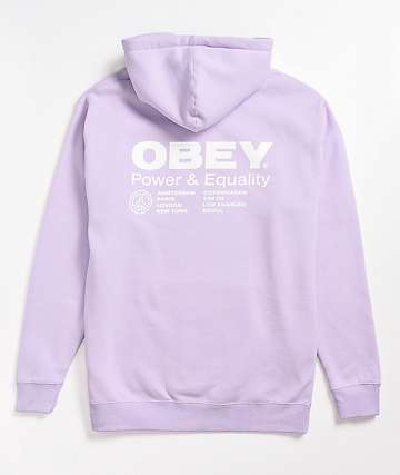 obey afton burgundy hoodie