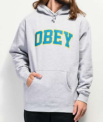 obey afton burgundy hoodie