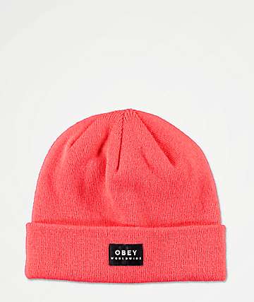 obey beanie womens