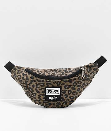 leopard print fanny pack