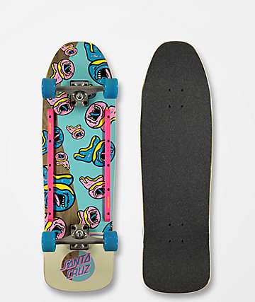 Odd Future x Santa Cruz Screaming Donut 9.3" cruiser completo