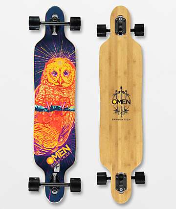 Omen Owlet 41" Drop Through Long Board Complete