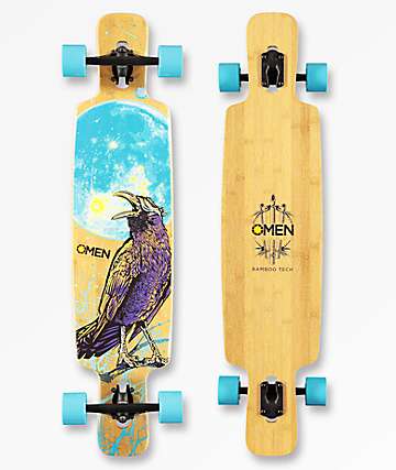 Omen Poe's Revenge 41" Drop Through longboard completo