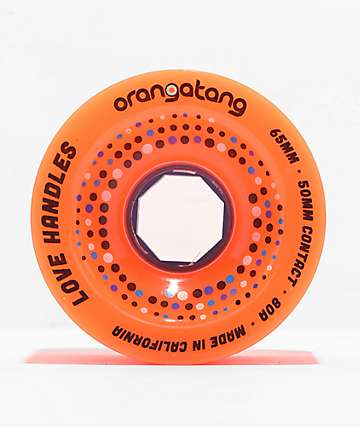 Orangatang Stimulus 70mm 80a Orange Longboard Wheels | Zumiez